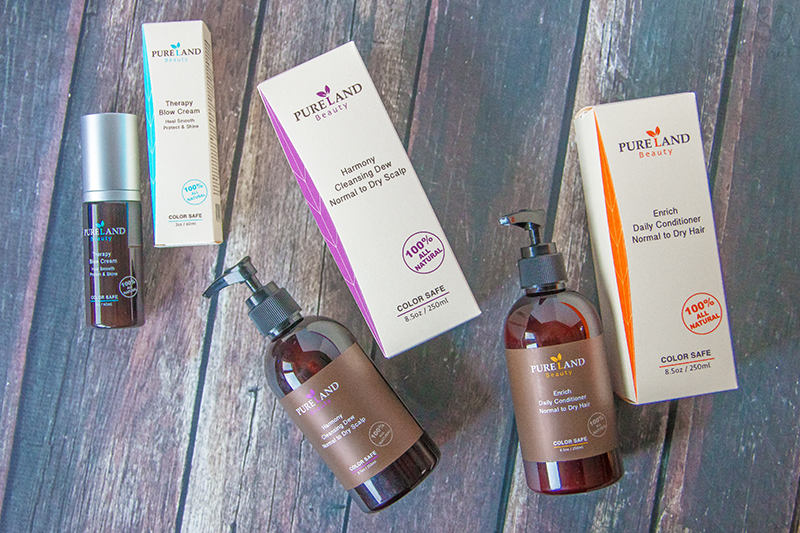 PURELAND BEAUTY 100% PLANT-BASED CHEMICAL-FREE HAIR CARE